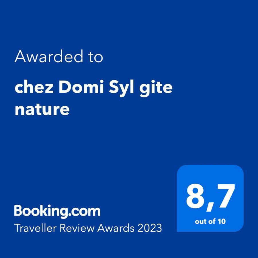 Апартаменти Chez Domi Syl Gite Nature Colonne Екстер'єр фото